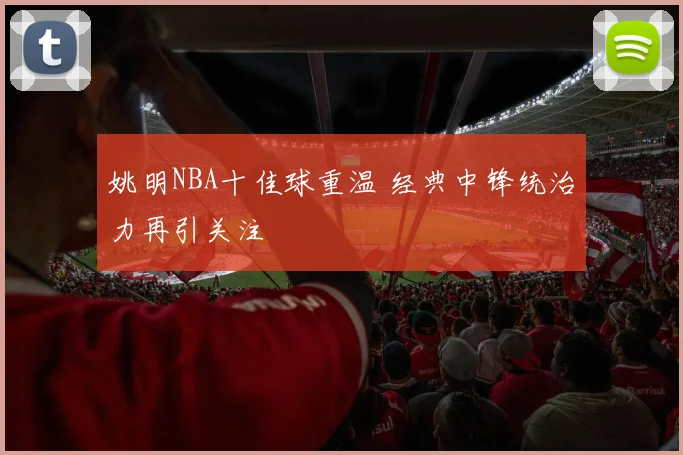 姚明NBA十佳球重温 经典中锋统治力再引关注